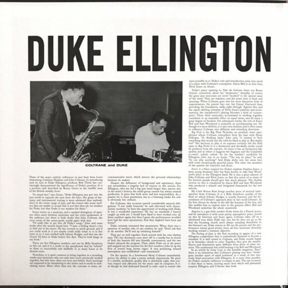 Duke Ellington & John Coltrane – Duke Ellington & John Coltrane (2022) New - Picture 2 of 4